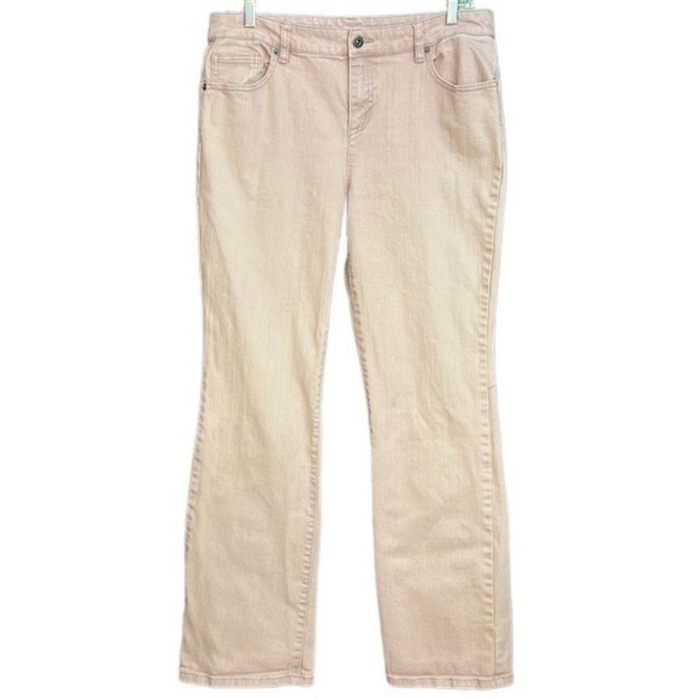 Liz & Co. Bootcut Jeans Blush 12